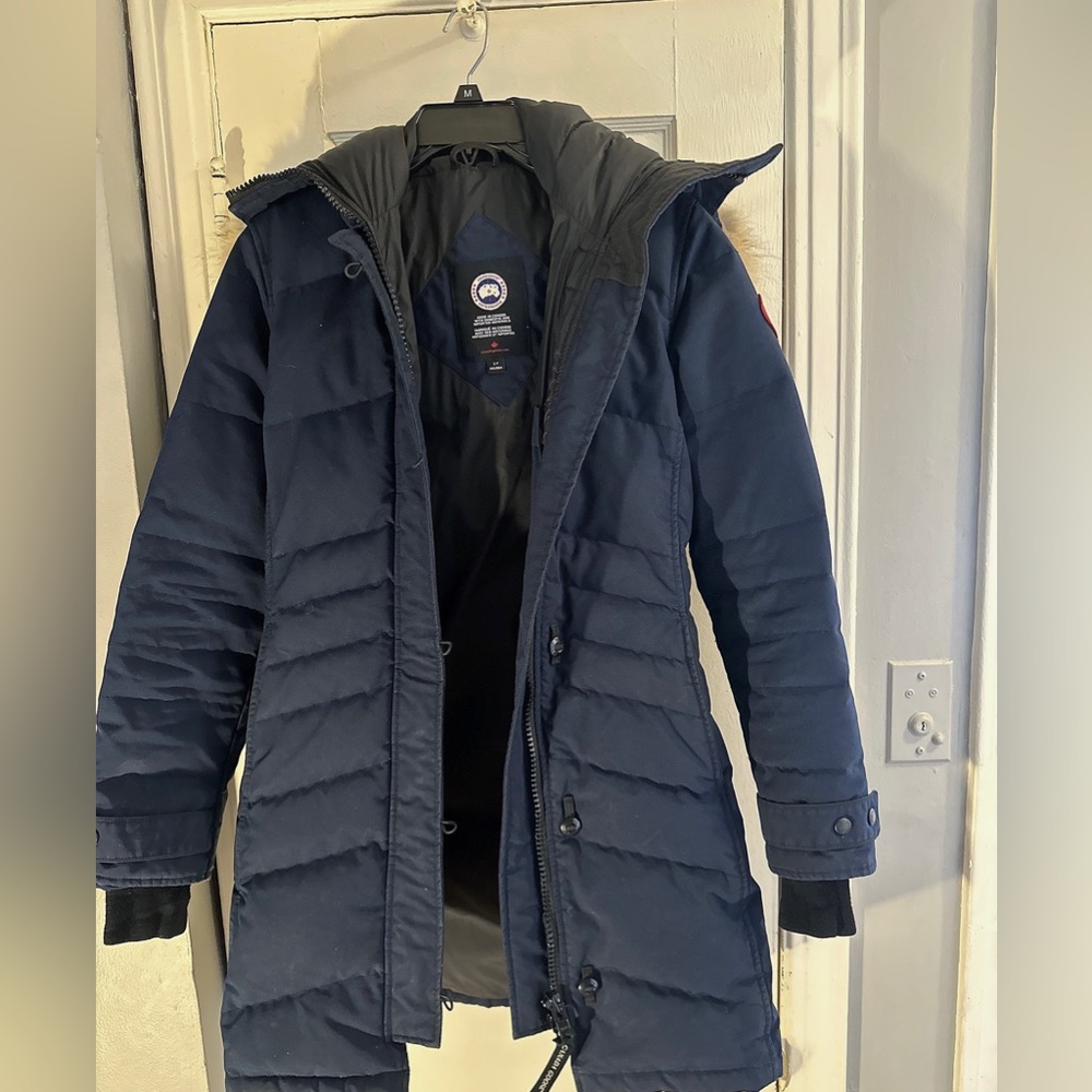 Canada Goose Women's Navy Parka Jacket
